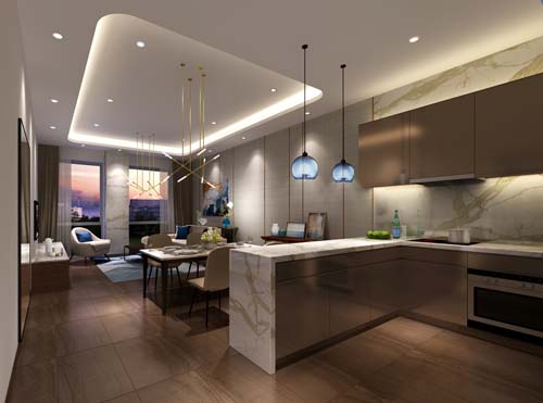 luxury dining room